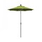 California Umbrella 6' Grey Aluminum Market Patio Umbrella, Sunbrella Macaw 194061338094 - alternate 1